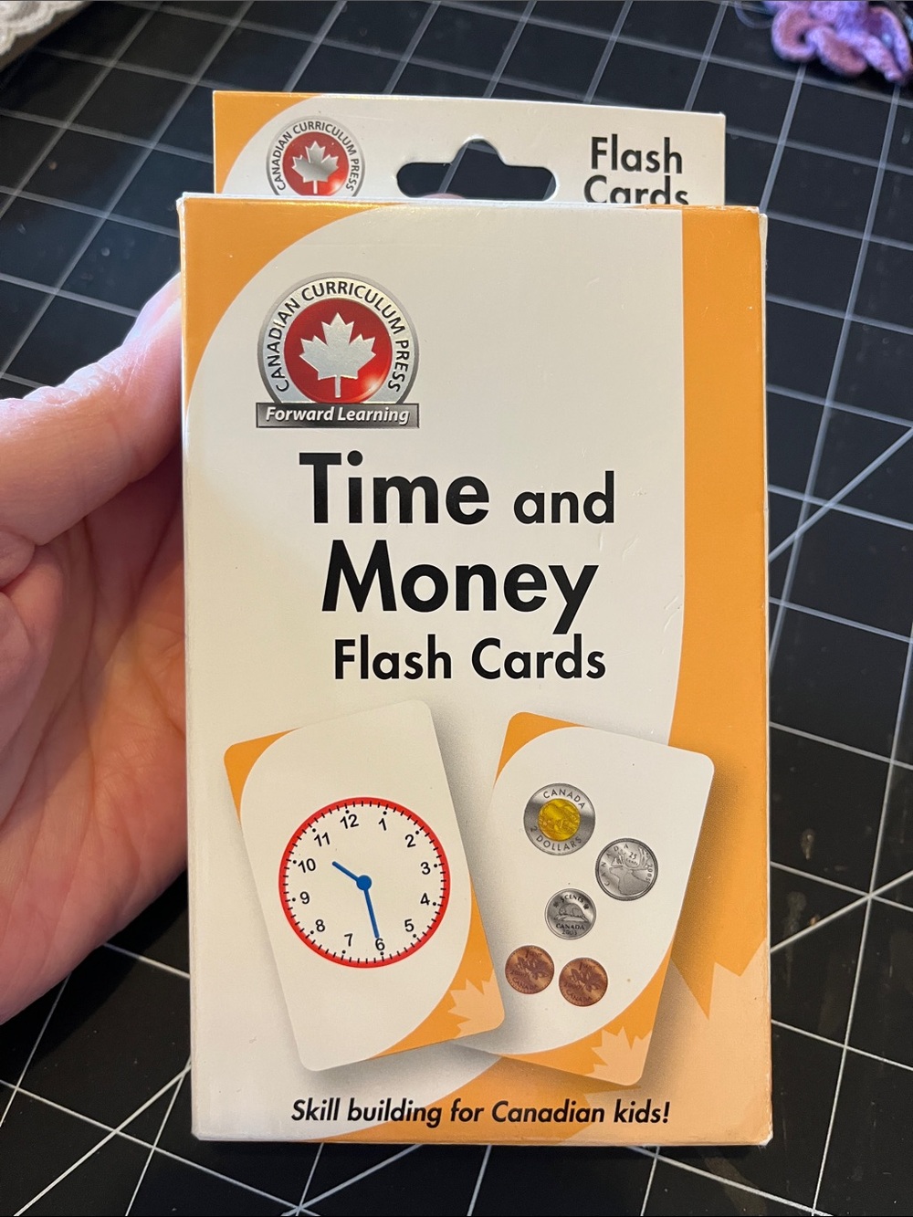 Time and Money Flash Cards - Canadian Curriculum Press